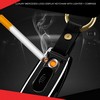 Luxury Mercedes Logo Display Keychain With Lighter Compass