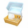 Covered Dish Drainer Rack Kitchen Sink Organizer and Drying Solution