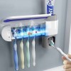 3 In1 Antibacterial Toothpaste Squeezer & brush Holder