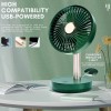 Electric Portable Mini Desk Fan USB Rechargeable