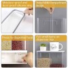 Dual Cereal Dispenser 3L Wall Mounted
