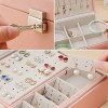 Double Layer Leather Jewelry Box