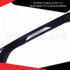 Toyota Corolla 2017-21 Rear New Style Rear Bumper
