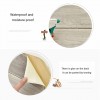 3D Self Adhesive Wall Stickers Wood Grain Foam Pack Of 40