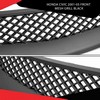 Honda Civic 2001-05 Front Mesh Grill Black