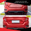 Honda Civic Rear Reflector Chrome Trim Model 2016-21