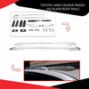 Toyota Land Cruiser Prado Hq Silver Roof Rails