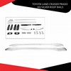 Toyota Land Cruiser Prado Hq Silver Roof Rails