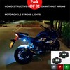 Multicolor Universal Flight Light For Bike (Pack Of 02)