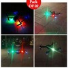 Multicolor Universal Flight Light For Bike (Pack Of 02)