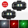Multicolor Universal Flight Light For Bike (Pack Of 02)