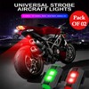 Multicolor Universal Flight Light For Bike (Pack Of 02)