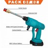 Cordless High Pressure Water Cleaner Washer Spray & 2 In 1 Microfiber Car Washing Cleaning Sponge  Pack Of 02