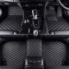 Honda City 7D Diamond Floor Mats Black With Black 2016-2020