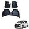 Upgrade Your Kia Picanto 2022 Interior with Black 5D Floor Mats | Custom Fit Car Mats for Enhanced Style and Protection