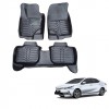 Car 5d Floor Mats (Toyota Corolla 2014-2020 Black Color)