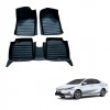 Car 5d Floor Mats (Toyota Corolla 2014-2020 Black Color)