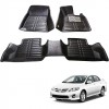 Car 5d Floor Mats (Toyota Corolla 2009-2013 Black Color)