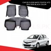 Car 5d Floor Mats (Toyota Vitz 2012-2015 Black Color)