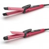 Professional Hair Curling Iron Curler curl Ceramic Hair Straightener 2 in 1