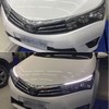 Toyota Corolla 2014-2017 Eyebrow Audi Style DRL LED