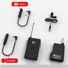 Wireless Lavalier Lapel Microphone System With Bodypack Transmitter Fifine K037