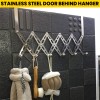 Stainless Steel Door Behind Hanger