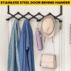 Stainless Steel Door Behind Hanger