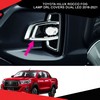 Toyota Hilux Rocco Fog Lamp Drl Covers Dual Led 2016-2021