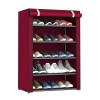 Shoe Rack With Dustproof Cover Shoe Stands 05 Layers