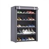 Shoe Rack With Dustproof Cover Shoe Stands 05 Layers