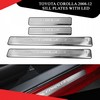 Toyota Corolla 2008-12 Sill Plates With Led