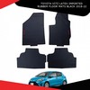 Toyota Vitz Latex Imported Rubber Floor Mats Black 2018-22