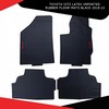 Toyota Vitz Latex Imported Rubber Floor Mats Black 2018-22