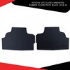 Toyota Vitz Latex Imported Rubber Floor Mats Black 2018-22