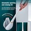 Silicone Toilet Brush with Holder Stand Brush