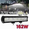 LED Double Light Bar Combo Waterproof Spot Lights 405W