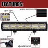 Single Color LED Light Bar Combo Waterproof Spot Lights 360W