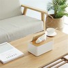 Multifunctional Bamboo Tissue Box Cover