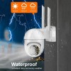 HB66 2MP PTZ WiFi Camera | Outdoor Security with AI Human Detection & Pixlinkcam App