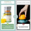 Powerful Electric Citrus Juicer  Effortless Orange Juice Squeezer