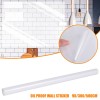 Transparent Oil Proof Kitchen Backsplash Protector Wall Sticker, Dining Room Wallpaper, Table Protector Large