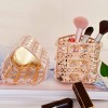 Crystal Makeup Brush Storage Box Heart Shape