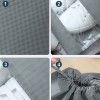 Shoes Drawstring Storage Bag Non-woven Travel Portable Bag Pack Of 30 