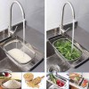 Pack of 2 Wire Mesh Sink Strainers  Efficient Over-Sink Drain Filters
