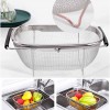 Pack of 2 Wire Mesh Sink Strainers  Efficient Over-Sink Drain Filters
