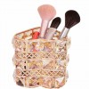 Crystal Makeup Brush Storage Box Heart Shape Pack of 02