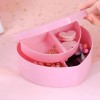 Heart-Shaped Storage Jewelry Box Pack OF 02