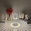 Crystal Lamp Rechargeable Touch Table Lamp