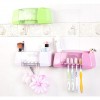 Multifunctional Bathroom Storage Shelves Toothbrush Holder